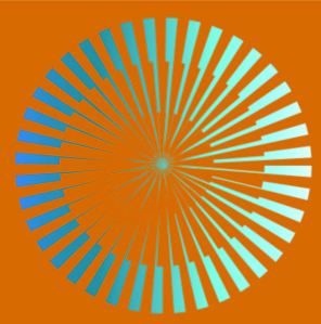 Optical Illusion  - Using Complimentary Colours