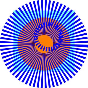Optical Illusion  - Using Complimentary Colours